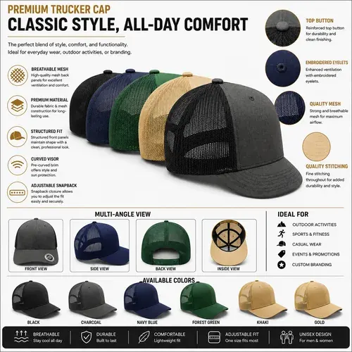 Premium Trucker Cap