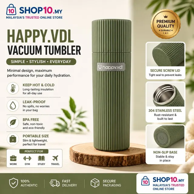 HAPPY.VDL Vacuum Tumbler