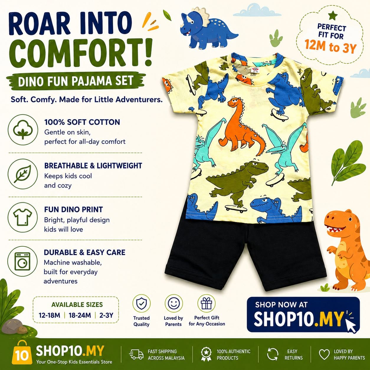ROAR into Comfort & Style!