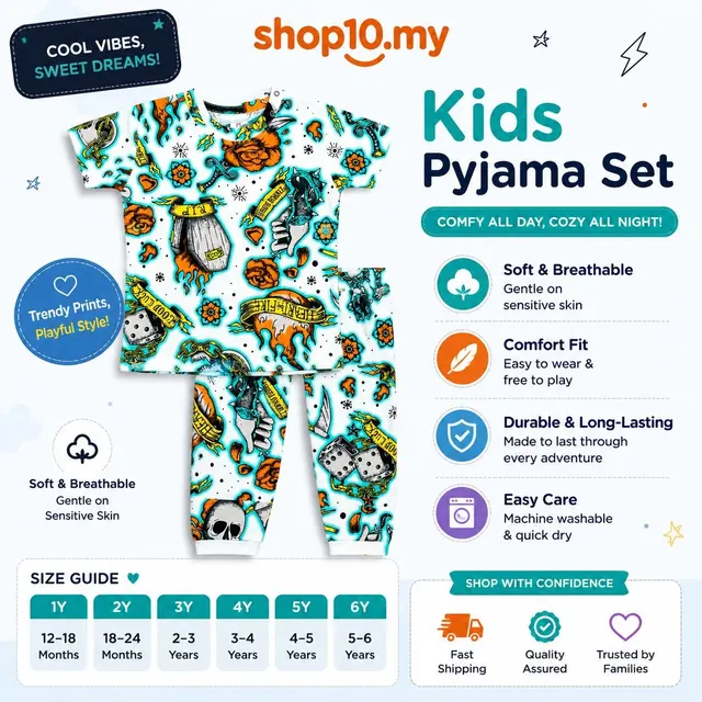 Trendy Kids Sleepwear Set