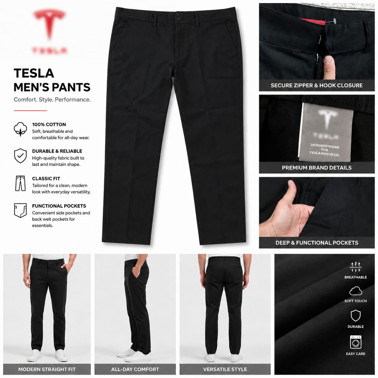Tesla Men’s Pants